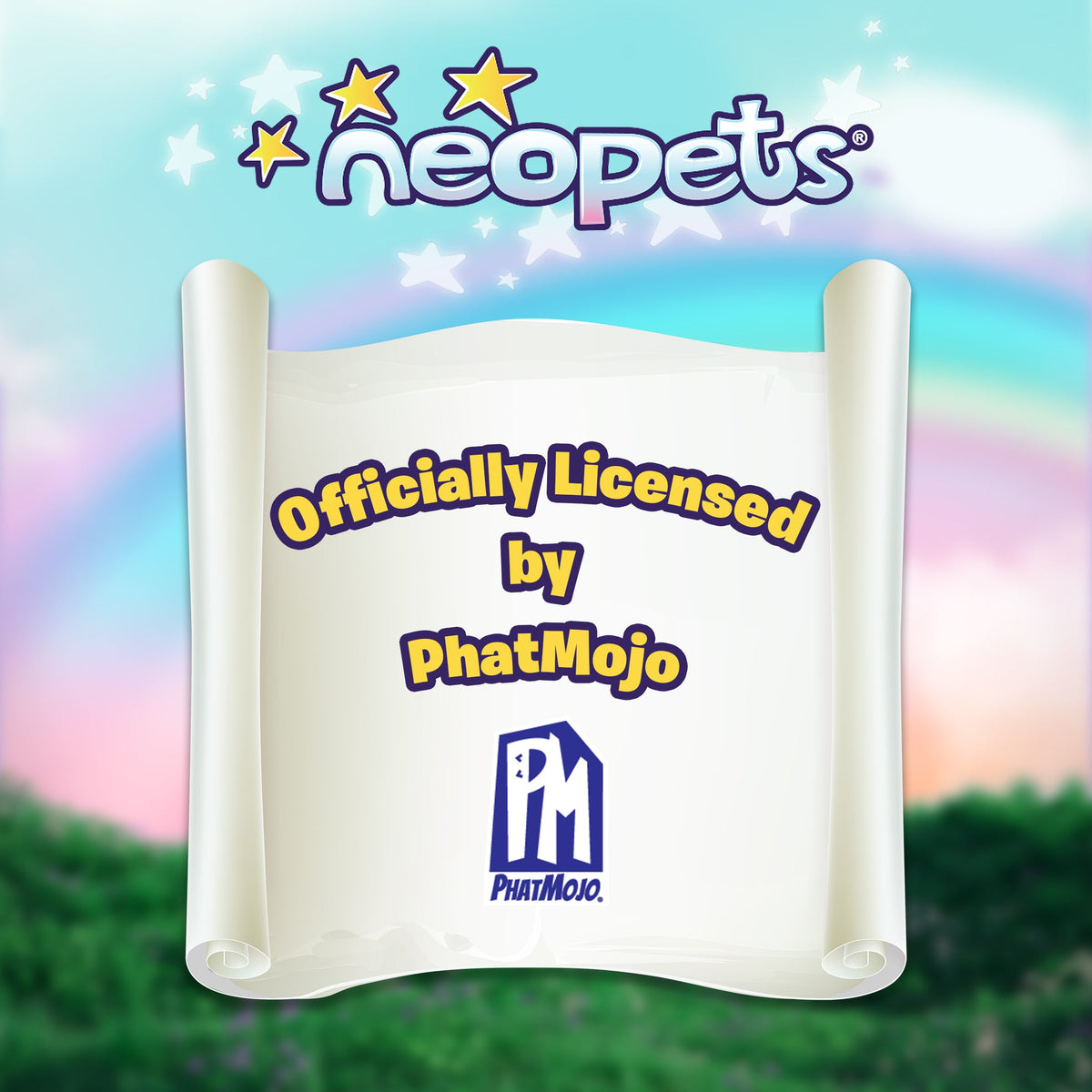NEOPETS - Baby Lupe - 16" Jumbo Plush - Officially Licensed Merchandise by PhatMojo