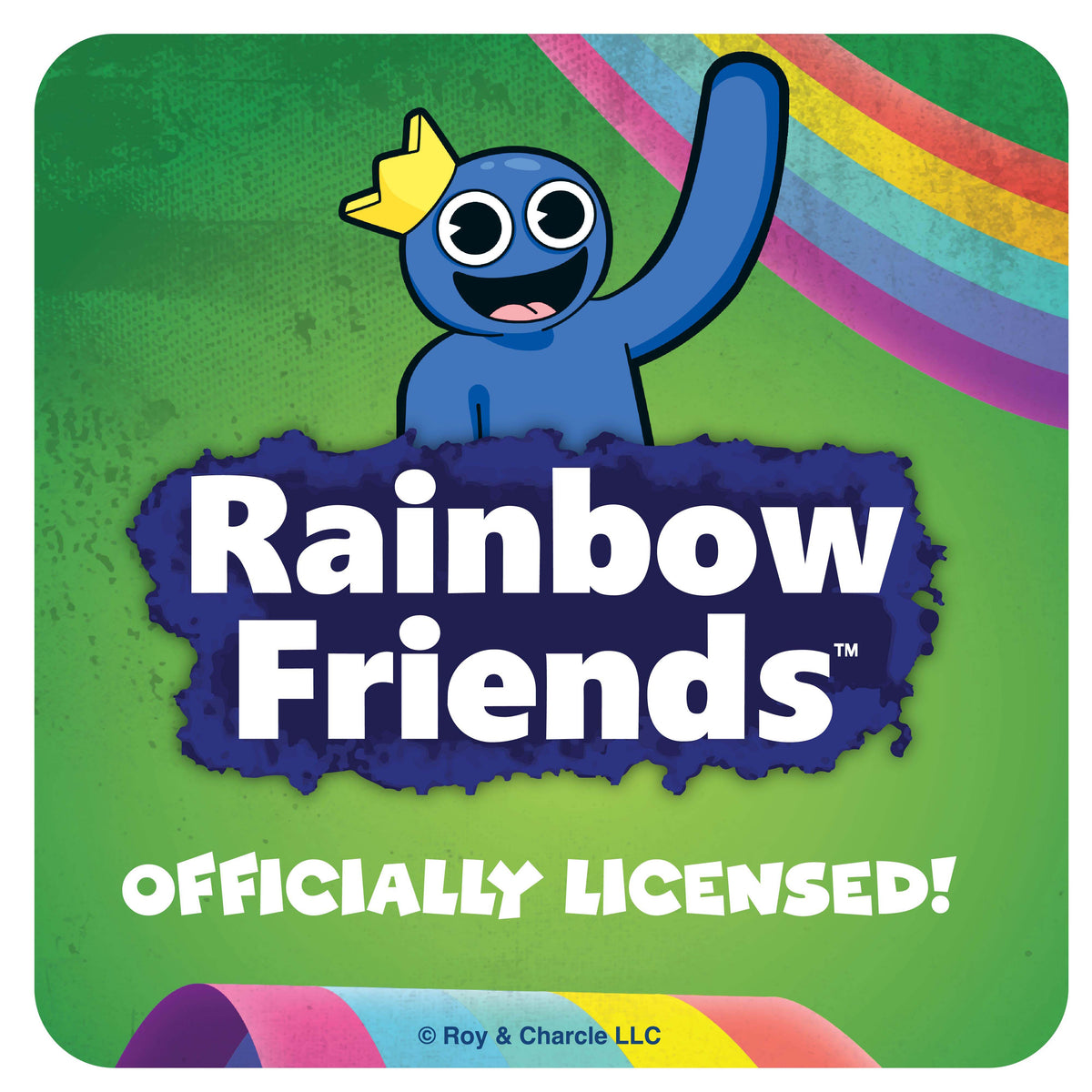 RAINBOW FRIENDS - Cyan Deluxe Plush (12" Tall, Series 1)