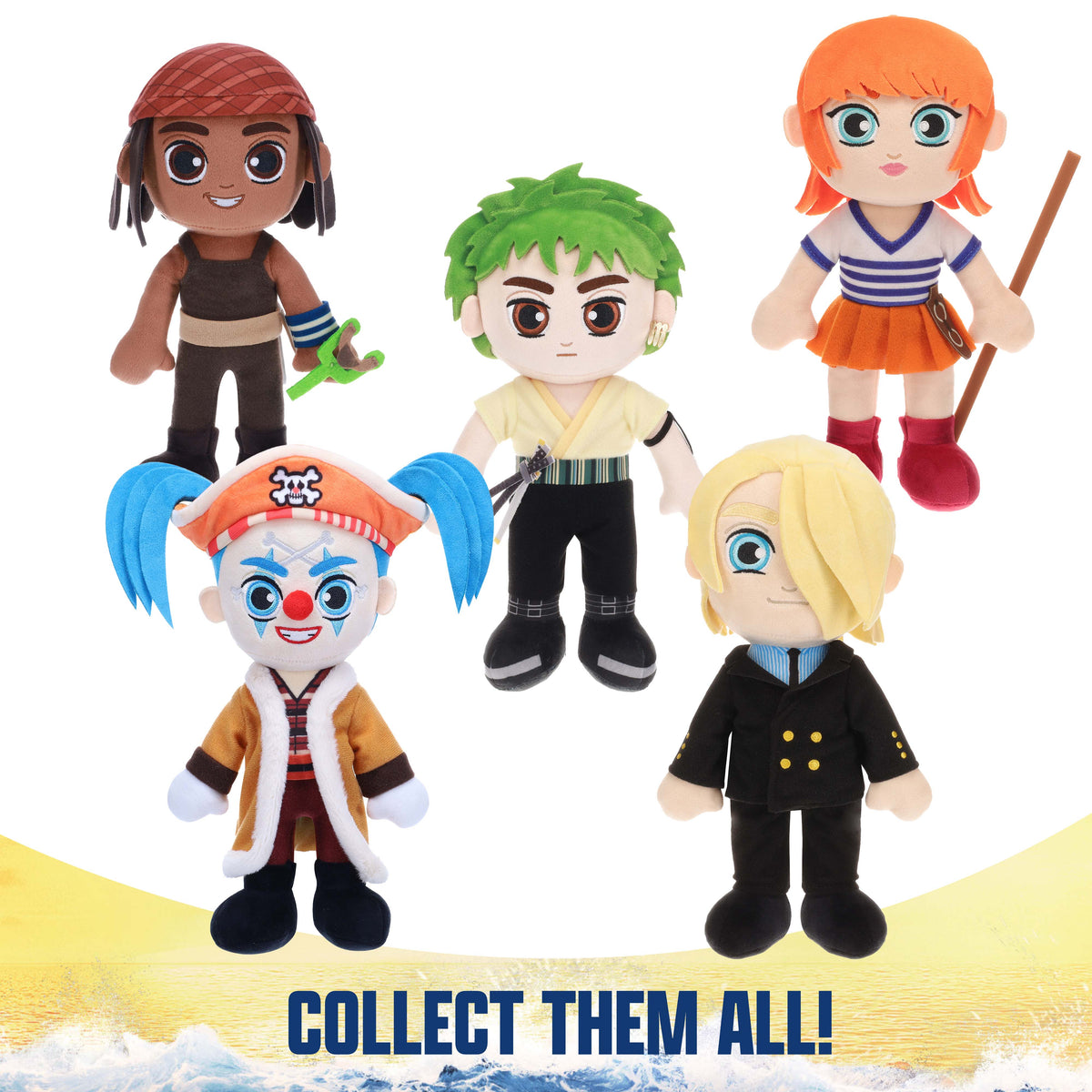 ONE PIECE - Sanji Deluxe Plush (11" Tall, Series 1)